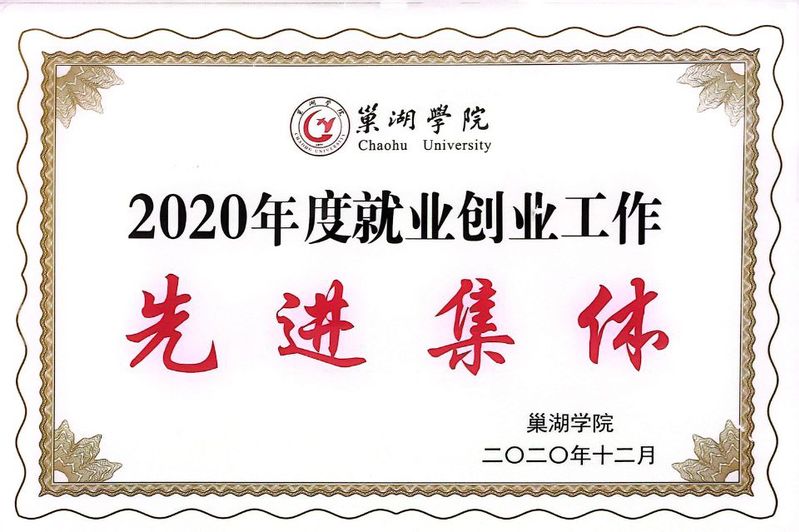 2020年度就业创业工作先进集...